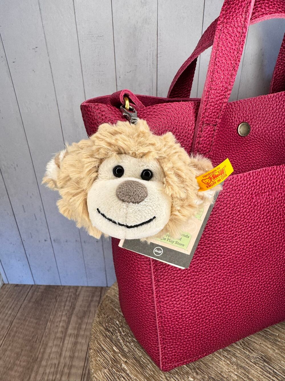Steiff Bingo Monkey Keyring Bingo Monkey Bag Charm Bingo Collectibles NEW!